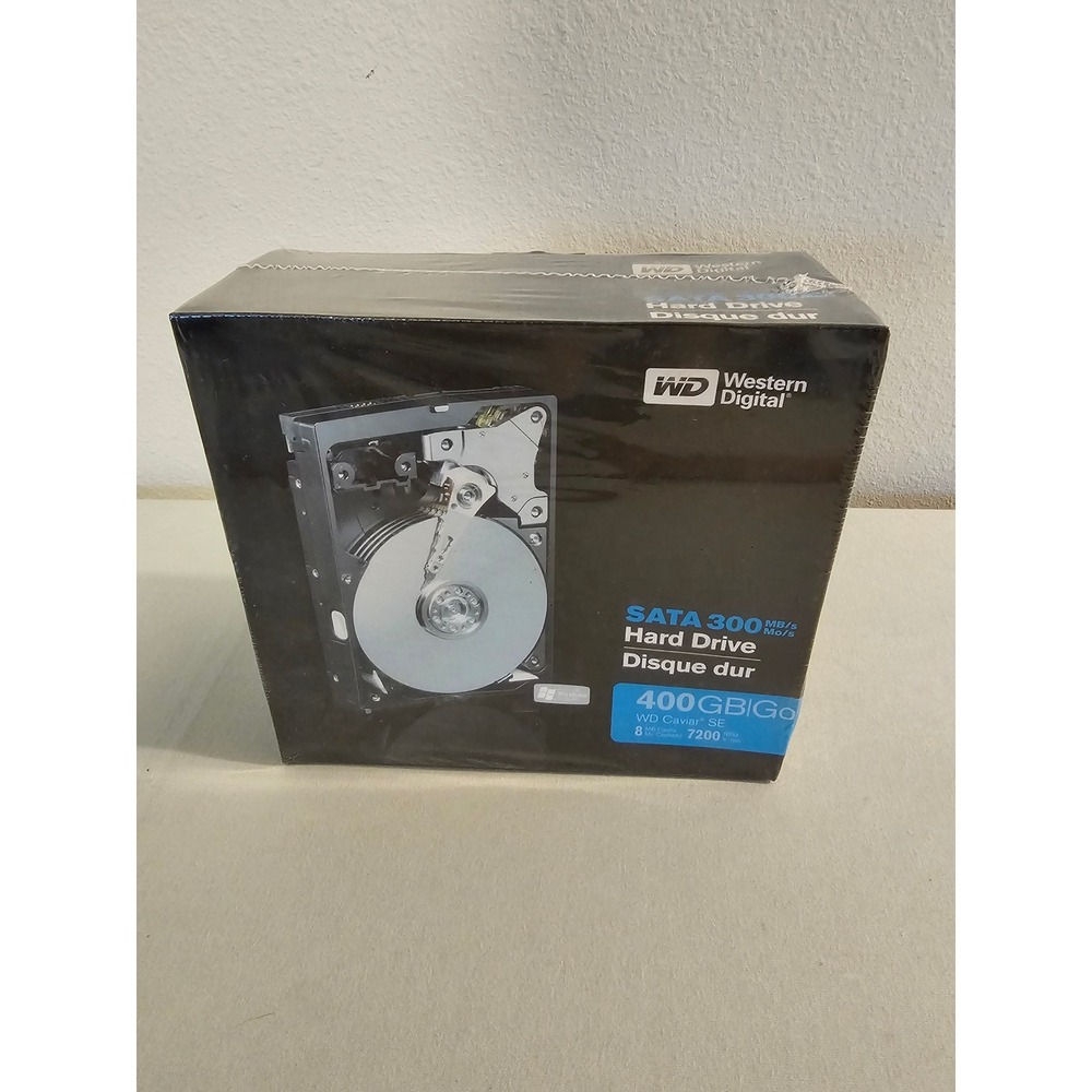 Western Digital 400GB SATA 300 Hard Drive WD4000JSRTL New Sealed